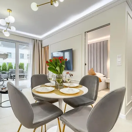 Ostsee Suntowers Taras Apartamento Świnoujście