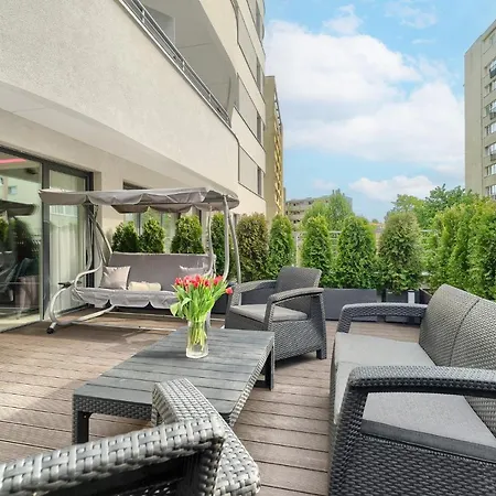 شقة Ostsee Suntowers Taras *