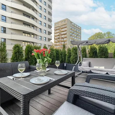 شقة Ostsee Suntowers Taras *