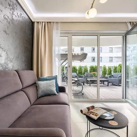 Ostsee Suntowers Taras Appartement Świnoujście