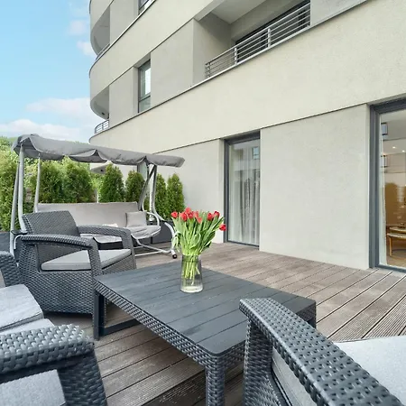 Apartment Ostsee Suntowers Taras Swinemünde