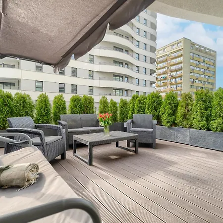 Apartment Ostsee Suntowers Taras Swinemünde